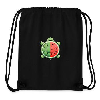 Natures Sweet Blend Watermelon Turtle - Stanley/Stella Recycled Gym Bag - black - Front
