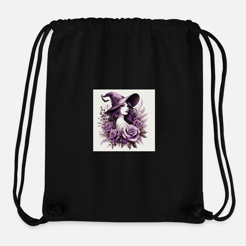 Violetta Witch - Stanley/Stella Recycled Gym Bag - black