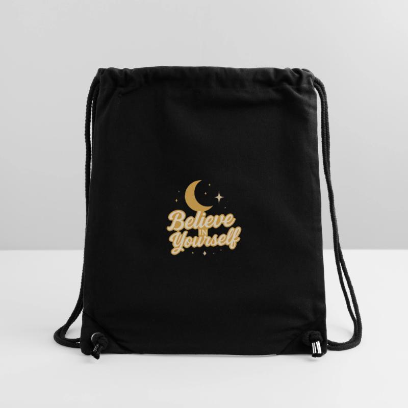 Croyez en vous-même, conception céleste Sac à cordon recyclé Stanley/Stella