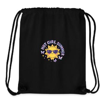 Hot Girl Summer - Stanley/Stella Recycled Gym Bag - black - Front