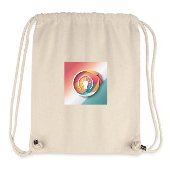 Abstract Creativity Illustration - Stanley/Stella Recycled Gym Bag - natural - Front