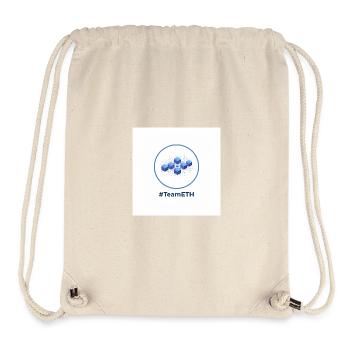 TeamETH Knoten Netzwerk - Stanley/Stella recycelter Gym Bag - Naturweiß - Vorne