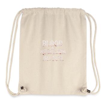 Glyphes de sang et de rébellion - Sac à cordon recyclé Stanley/Stella - blanc naturel - Devant