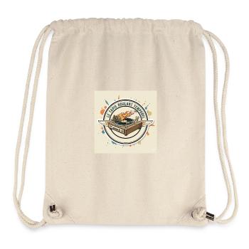 Die Zeit-Tretmühle: Hamster-DJ - Stanley/Stella recycelter Gym Bag - Naturweiß - Vorne