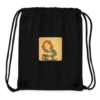 Virtuelle Umarmung für mich - Stanley/Stella recycelter Gym Bag - Schwarz - Vorne