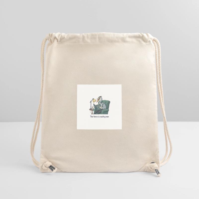 Quantenvogel-Lesen im Sessel Stanley/Stella recycelter Gym Bag