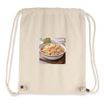 Cremiger Kohl-Tomaten-Salat - Stanley/Stella recycelter Gym Bag - Naturweiß - Vorne