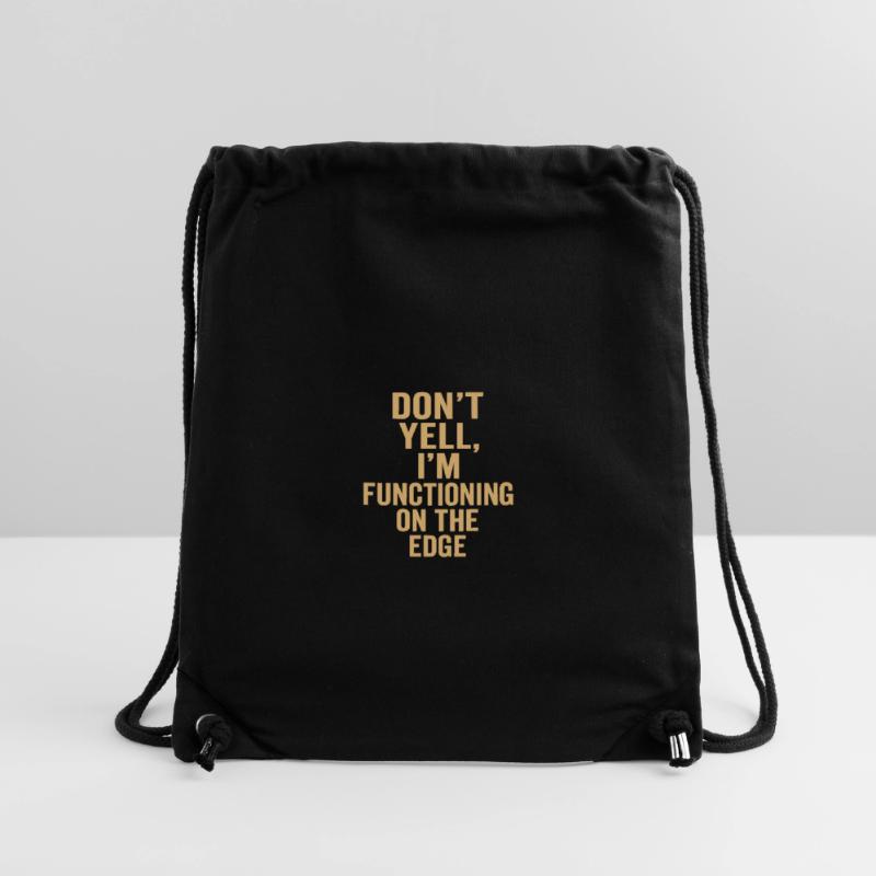 I function on the edge Stanley/Stella Recycled Gym Bag