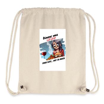 Bad Date - Stanley/Stella Recycled Gym Bag - natural - Front