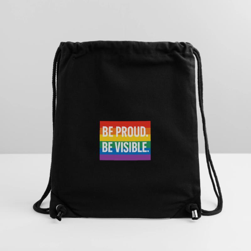 Rainbow Pride Statement Design Stanley/Stella Recycled Gym Bag