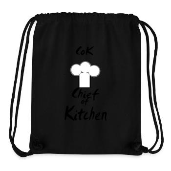 chef - Stanley/Stella Recycled Gym Bag - black - Front