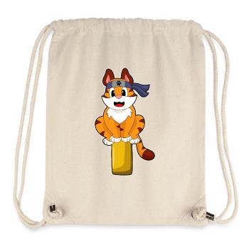 Tiger Ninja Martial Arts - Stanley/Stella Recycled Gym Bag - natural - Front