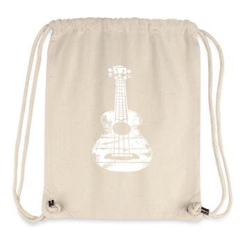 Ukulele Skizze - Stanley/Stella recycelter Gym Bag - Naturweiß - Vorne