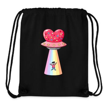 UFO-Entführung am Valentinstag - Stanley/Stella recycelter Gym Bag - Schwarz - Vorne