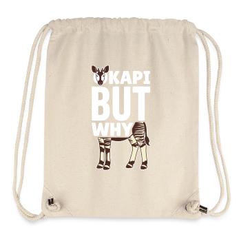 Okapi-liebhaber Okapi-tier Seltene Tierweltliebe - Stanley/Stella recycelter Gym Bag - Naturweiß - Vorne