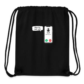 Golf Calls - Sports Saying - ApriNoeScor - Stanley/Stella Recycled Gym Bag - black - Front