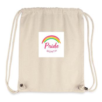 Pride - Stanley/Stella recycelter Gym Bag - Naturweiß - Vorne
