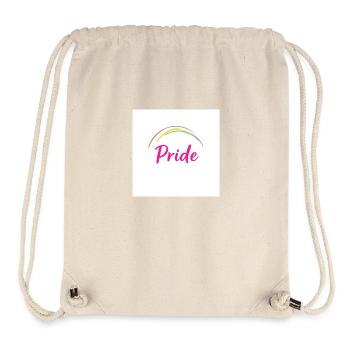 Pride - Stanley/Stella recycelter Gym Bag - Naturweiß - Vorne