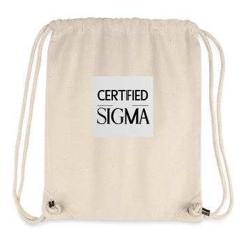 Certifié Sigma - Sac à cordon recyclé Stanley/Stella - blanc naturel - Devant