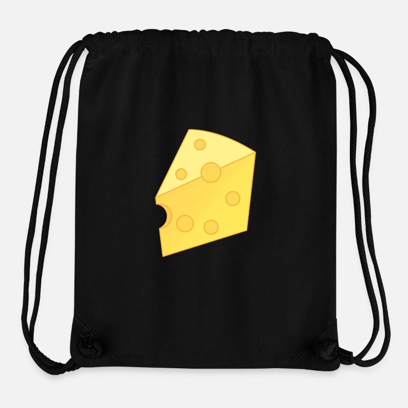 cheese - Stanley/Stella Recycled Gym Bag - black