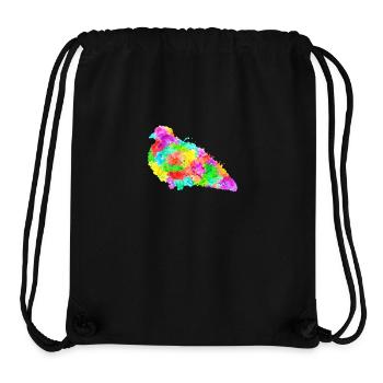 Splash Pigeon Friend - Stanley/Stella recycelter Gym Bag - Schwarz - Vorne