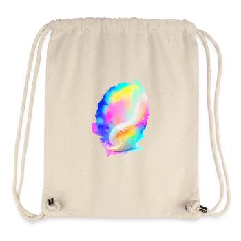 Muschel - Stanley/Stella recycelter Gym Bag - Naturweiß - Vorne