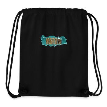 mardin panorama - Stanley/Stella Recycled Gym Bag - black - Front