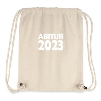 Abitur 2023 - Stanley/Stella recycelter Gym Bag - Naturweiß - Vorne