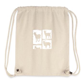 Goats - Stanley/Stella Recycled Gym Bag - natural - Front