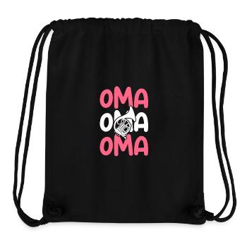 Hornist Oma Waldhorn - Stanley/Stella recycelter Gym Bag - Schwarz - Vorne