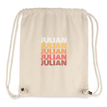 Julian - Stanley/Stella recycelter Gym Bag - Naturweiß - Vorne