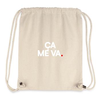 THAT'S FINE WITH ME. – Minimalist French expression - Stanley/Stella Recycled Gym Bag - natural - Front