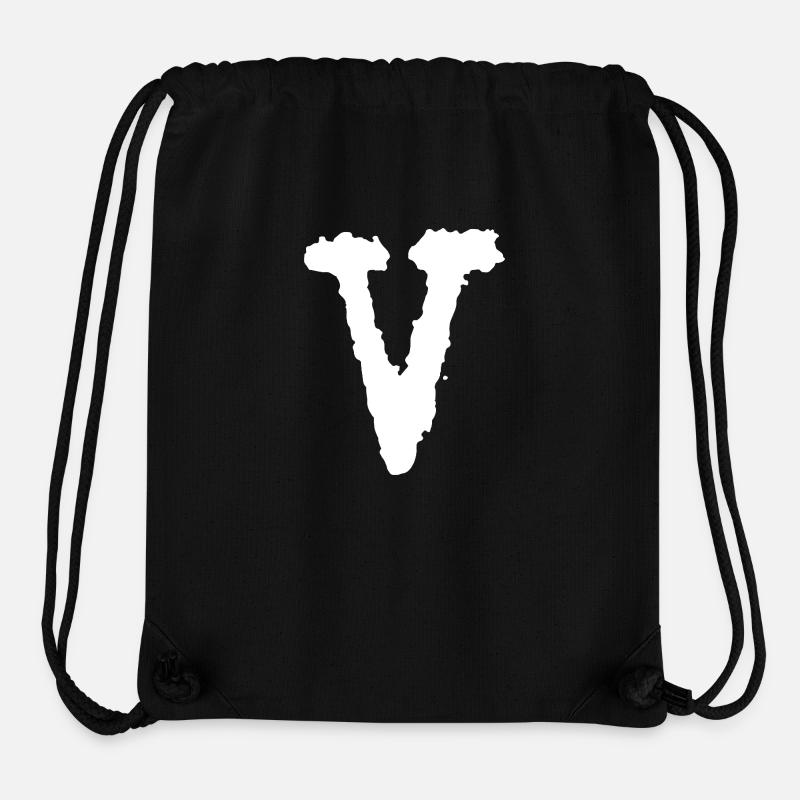 V - Sac à cordon recyclé Stanley/Stella - noir