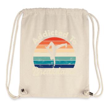 Breakdance - Stanley/Stella recycelter Gym Bag - Naturweiß - Vorne
