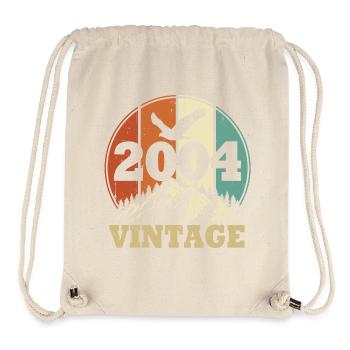 Jahrgang 2004 - Stanley/Stella recycelter Gym Bag - Naturweiß - Vorne