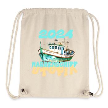Ship of Fools Utopia 2024 - Dates - Stanley/Stella Recycled Gym Bag - natural - Front