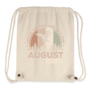 Incomparable since August 1965, 59th Anniversary - Stanley/Stella Recycled Gym Bag - natural - Front