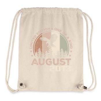 Unvergleichlich seit August 2013, 11-jähriges Jubiläum - Stanley/Stella recycelter Gym Bag - Naturweiß - Vorne