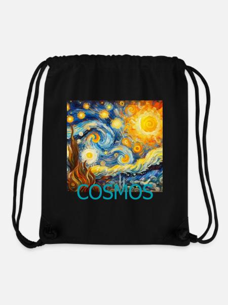 Cosmos - Stanley/Stella recycelter Gym Bag - Schwarz