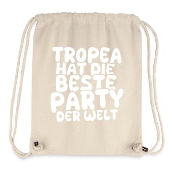 Tropea as a holiday destination - Stanley/Stella Recycled Gym Bag - natural - Front