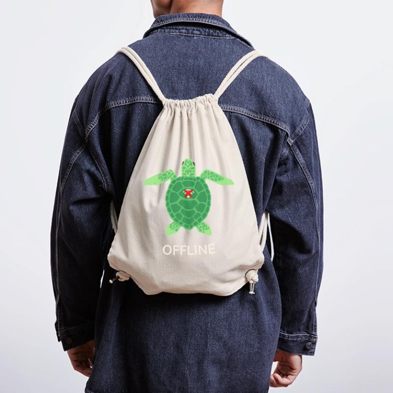 Offline Mode Turtle Stanley/Stella Recycled Gym Bag