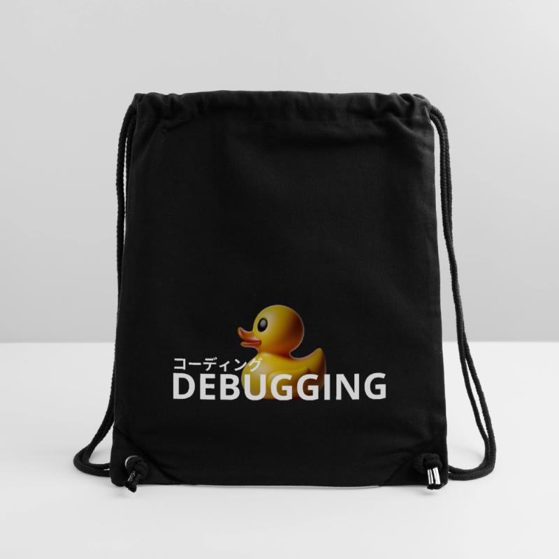 LUZILLION CODER COUTURE, RUBBER DUCK DEBUGGING Stanley/Stella Recycled Gym Bag