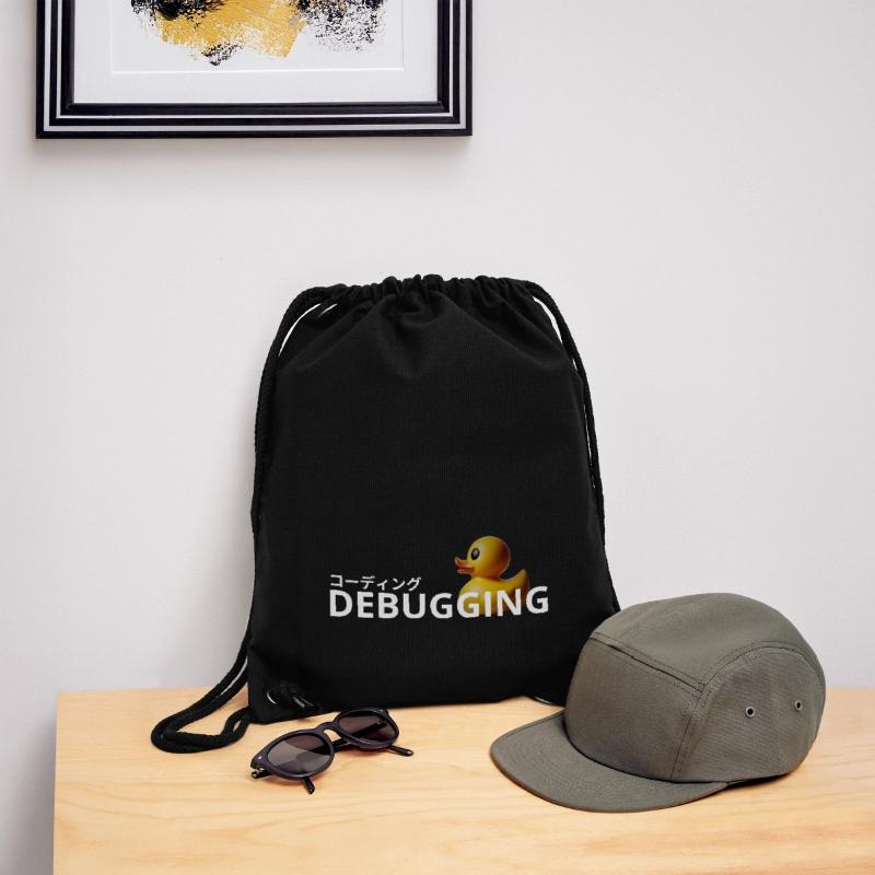 LUZILLION CODER COUTURE, RUBBER DUCK DEBUGGING Stanley/Stella Recycled Gym Bag