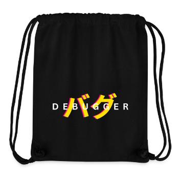 LUZILLION DEBUGGER PRINT FOR CODER AND GAMER - Stanley/Stella recycelter Gym Bag - Schwarz - Vorne