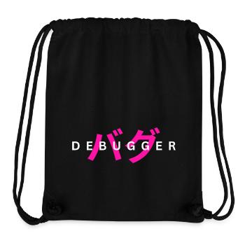LUZILLION DEBUGGER PRINT FOR CODER AND GAMER - Stanley/Stella recycelter Gym Bag - Schwarz - Vorne