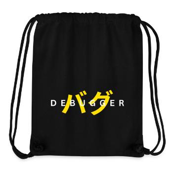 LUZILLION DEBUGGER PRINT FOR CODER AND GAMER - Stanley/Stella recycelter Gym Bag - Schwarz - Vorne