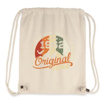 June 1962 | Birthday June 1962 Born in June 1962 - Stanley/Stella Recycled Gym Bag - natural - Front