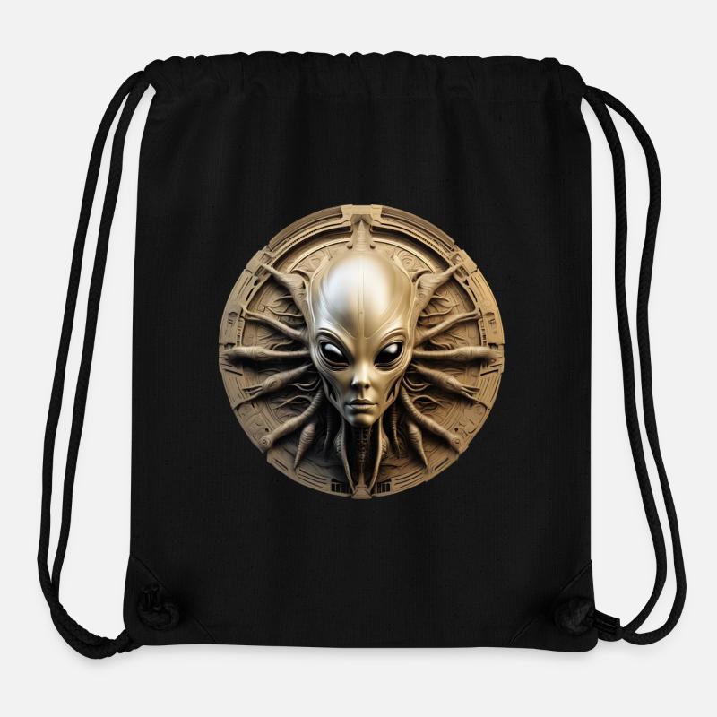 ALIEN - Stanley/Stella Recycled Gym Bag - black