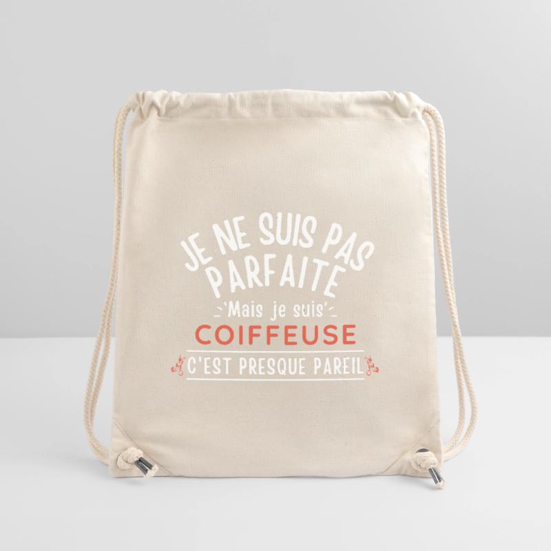 Ich bin nicht perfekt, aber ich bin ein FRISEUR Stanley/Stella recycelter Gym Bag