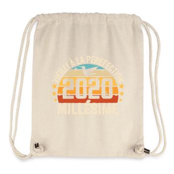 Jahrgang 2020 Retro Geburtstagsgeschenk 2020 - Stanley/Stella recycelter Gym Bag - Naturweiß - Vorne